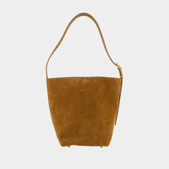 Elly Shoulder Bag - ANINE BING - Suede - Brown