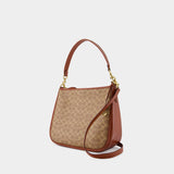 Cary Shoulder Bag - Coach - Leather - Tan Rust