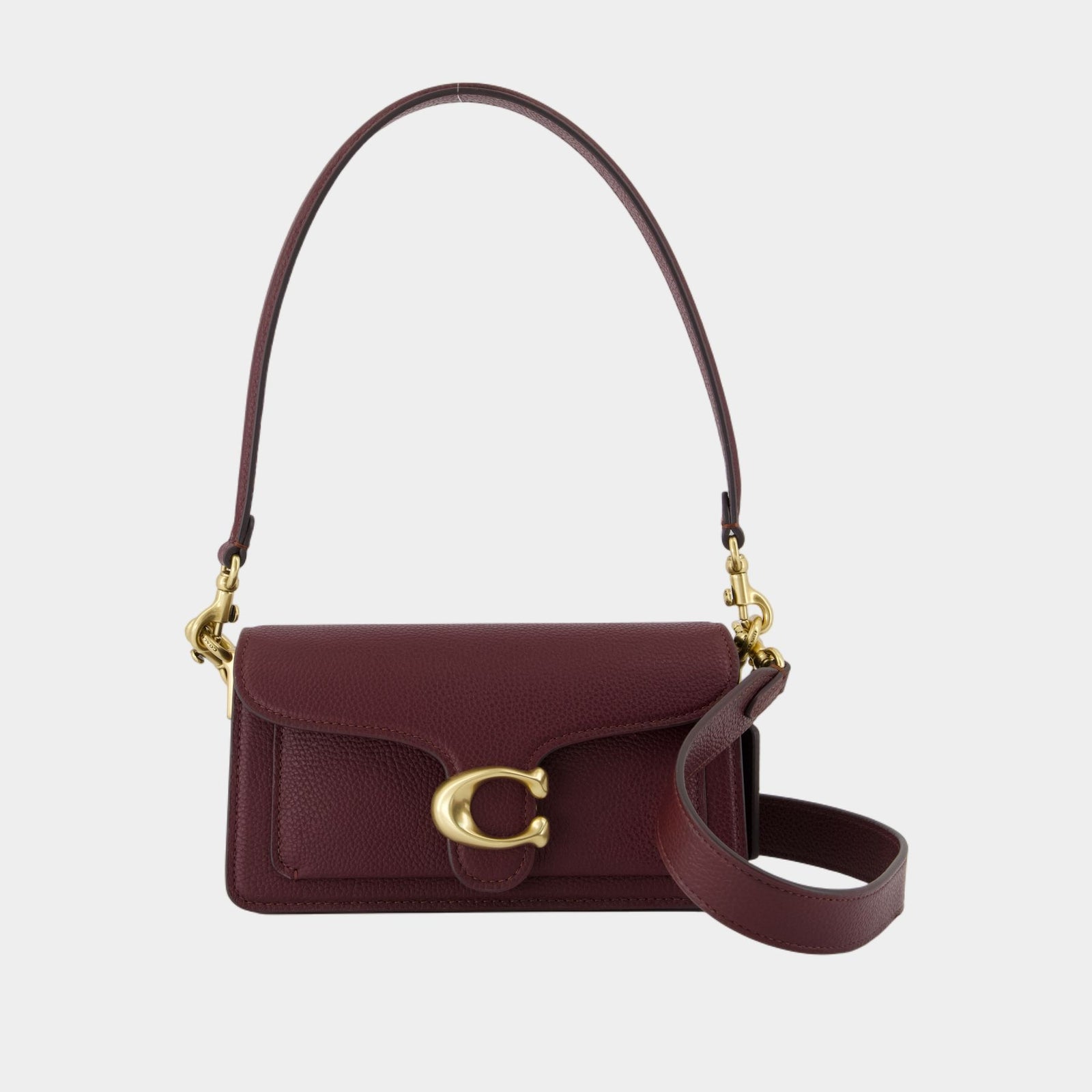 Coach tabby shoulder bagワイン色 Tabby 20 Refresh Shoulder Bag - Coach - Leather - Burgundy
