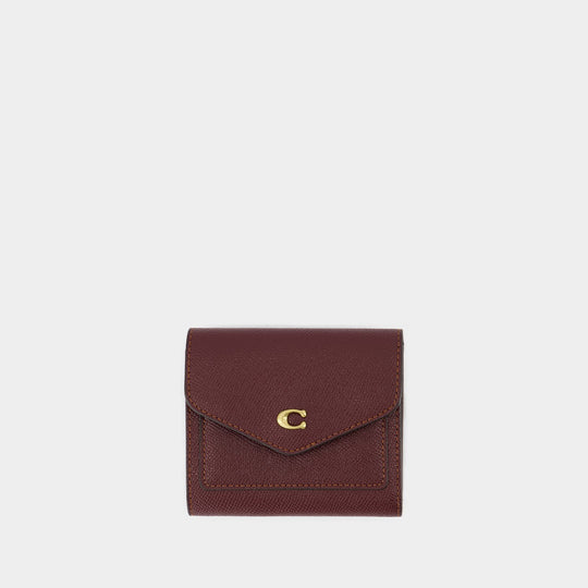 Wyn Small Wallet - Coach - Leather - Red
