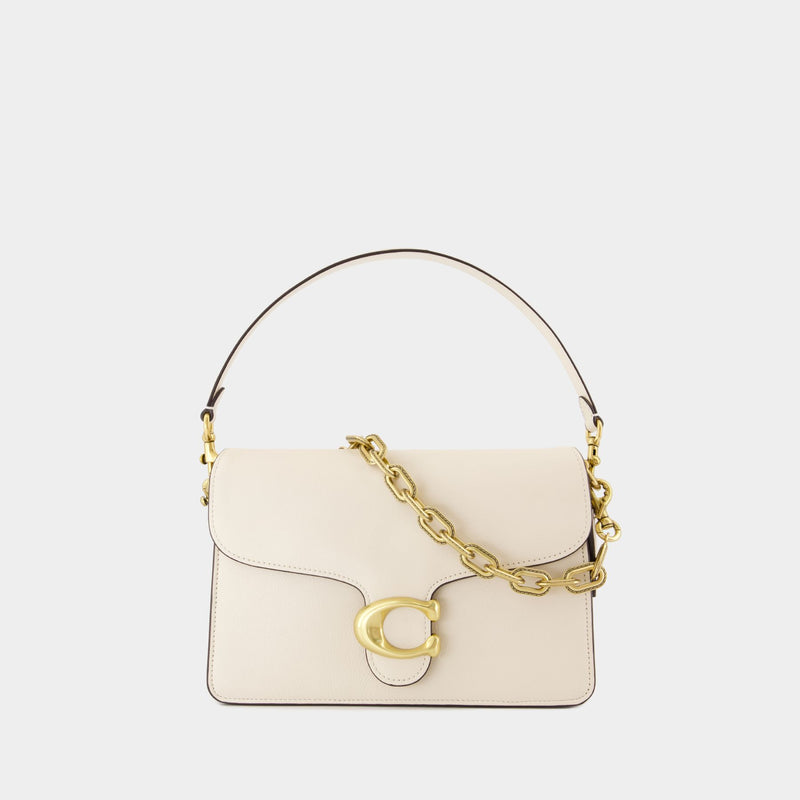 Tabby Shoulder Bag - Coach - Leather - Beige