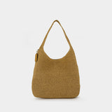 Straw Brooklyn 39 Shoulder Bag - Coach - Cotton - Neutral