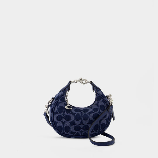 Denim Signature Jonie Crossbody - Coach - Cotton - Blue