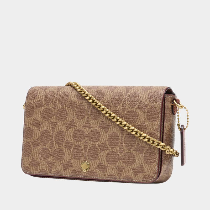 Signature Mila Crossbody - Coach - Canvas - Brown