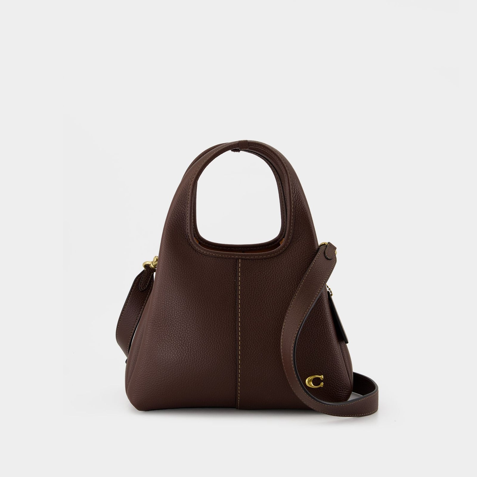 Lana 23 Shoulder Bag - Coach - Leather - Brown