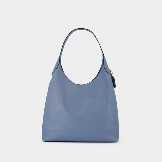 Brooklyn 39 Shoulder Bag - Coach - Leather - Blue