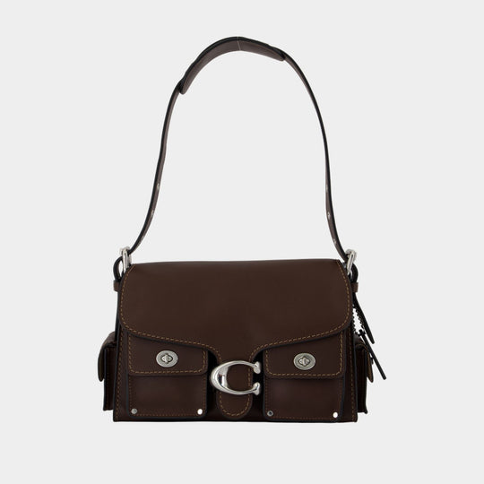 Cargo Turnlock Tabby Crossbody - Coach - Leather - Brown