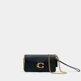 Tabby Chain 19 Crossbody - Coach - Leather - Black