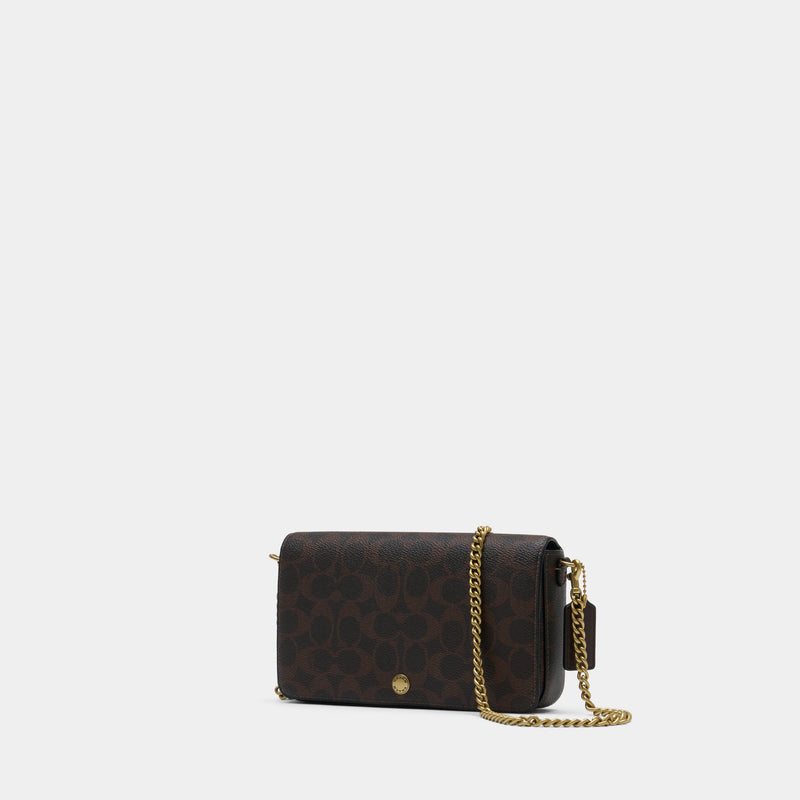 Signature Mila Crossbody - Coach - Canvas - Brown