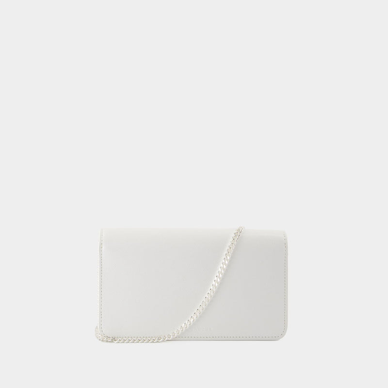 The Longshot Wallet On Chain - Marc Jacobs - Leather - White