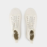The High Top Sneakers - Marc Jacobs - Cotton - White