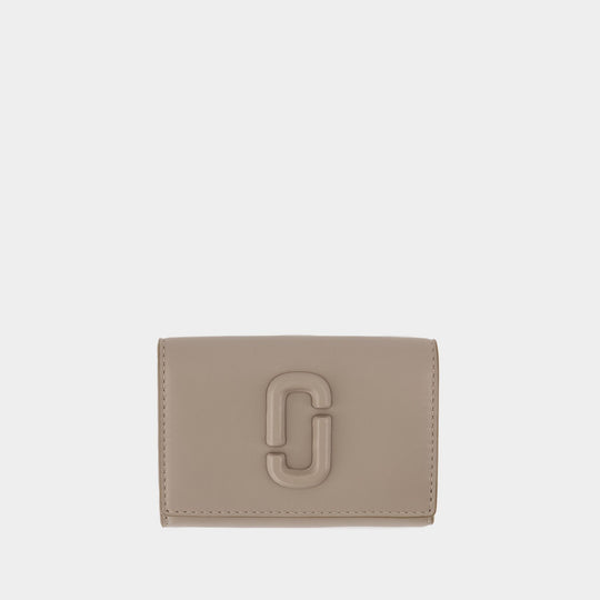 The Trifold Wallet - Marc Jacobs - Leather - Grey