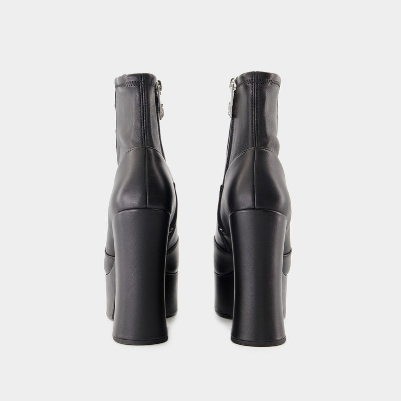 The Kiki Stretch Ankle Boots - Marc Jacobs - Leather - Black