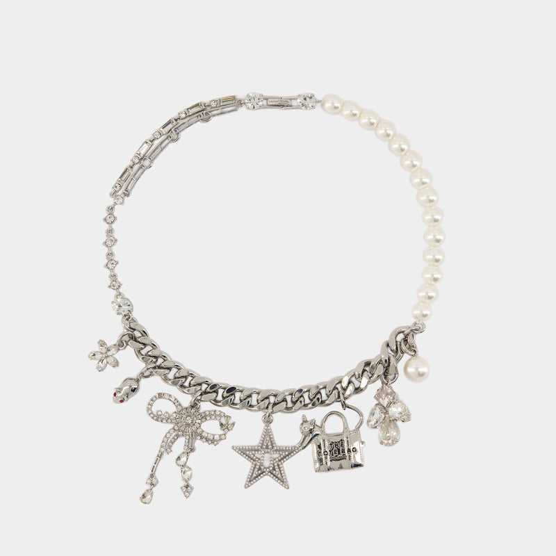 Cats Out Of The Bag Necklace - Marc Jacobs - Metal - Silver