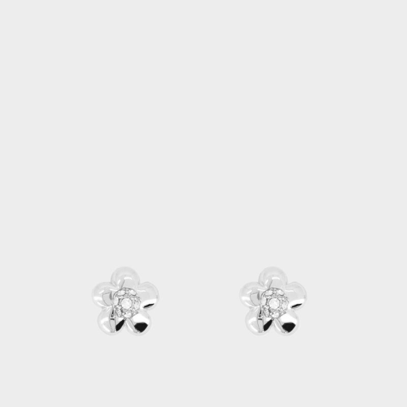 Daisy Micro  Earrings - Marc Jacobs - Metal - Silver