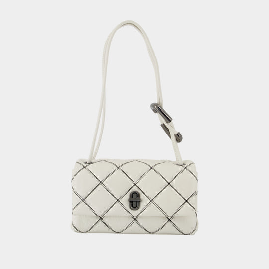The Mini Dual Purse - Marc Jacobs - Leather - White