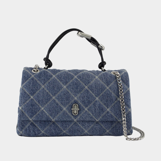 The Dual Chain Shoulder Bag - Marc Jacobs - Cotton - Blue