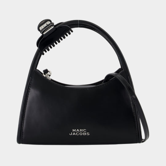 The Claw Clip Crossbody - Marc Jacobs - Leather - Black