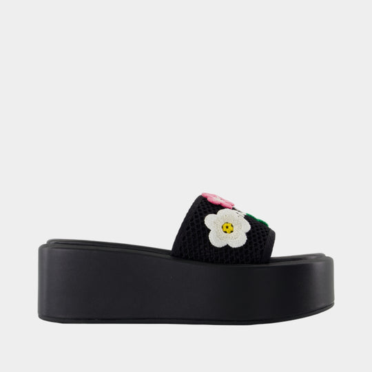 The Platform Sandals - Marc Jacobs - Synthetic - Black