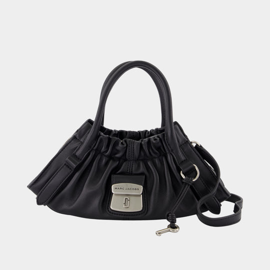 The Small Satchel Shoulder Bag - Marc Jacobs - Leather - Black