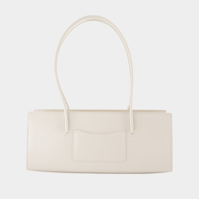 The Mirror Satchel Shoulder Bag - Marc Jacobs - Leather - White