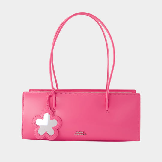 The Mirror Satchel Shoulder Bag - Marc Jacobs - Leather - Pink