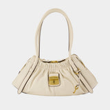 The Satchel Shoulder Bag - Marc Jacobs - Leather - Ivory