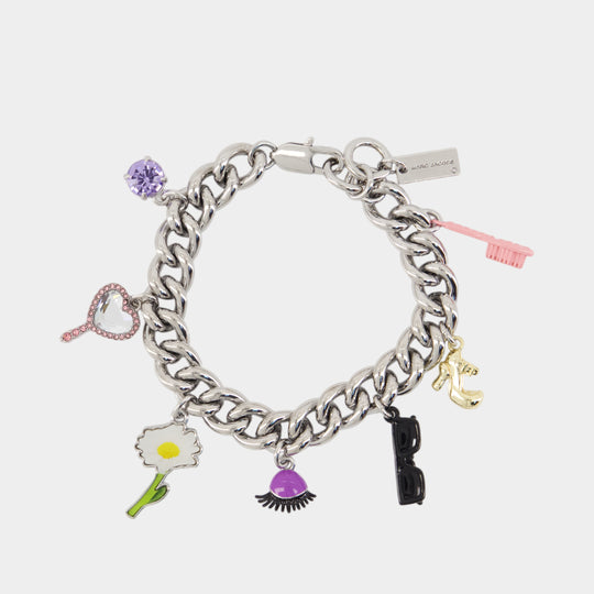 Dollhouse Charm Bracelet - Marc Jacobs - Metal - Silver