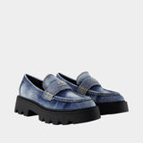 The Frankie Loafers - Marc Jacobs - Cotton - Blue