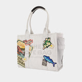 The Large Tote Shoulder Bag - Marc Jacobs - Cotton - Multicolor