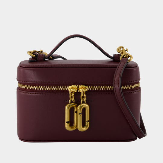 The Vanity Shoulder Bag - Marc Jacobs - Leather - Burgundy