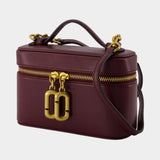The Vanity Shoulder Bag - Marc Jacobs - Leather - Burgundy