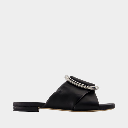 The Criss Cross Sandals - Marc Jacobs - Leather - Black