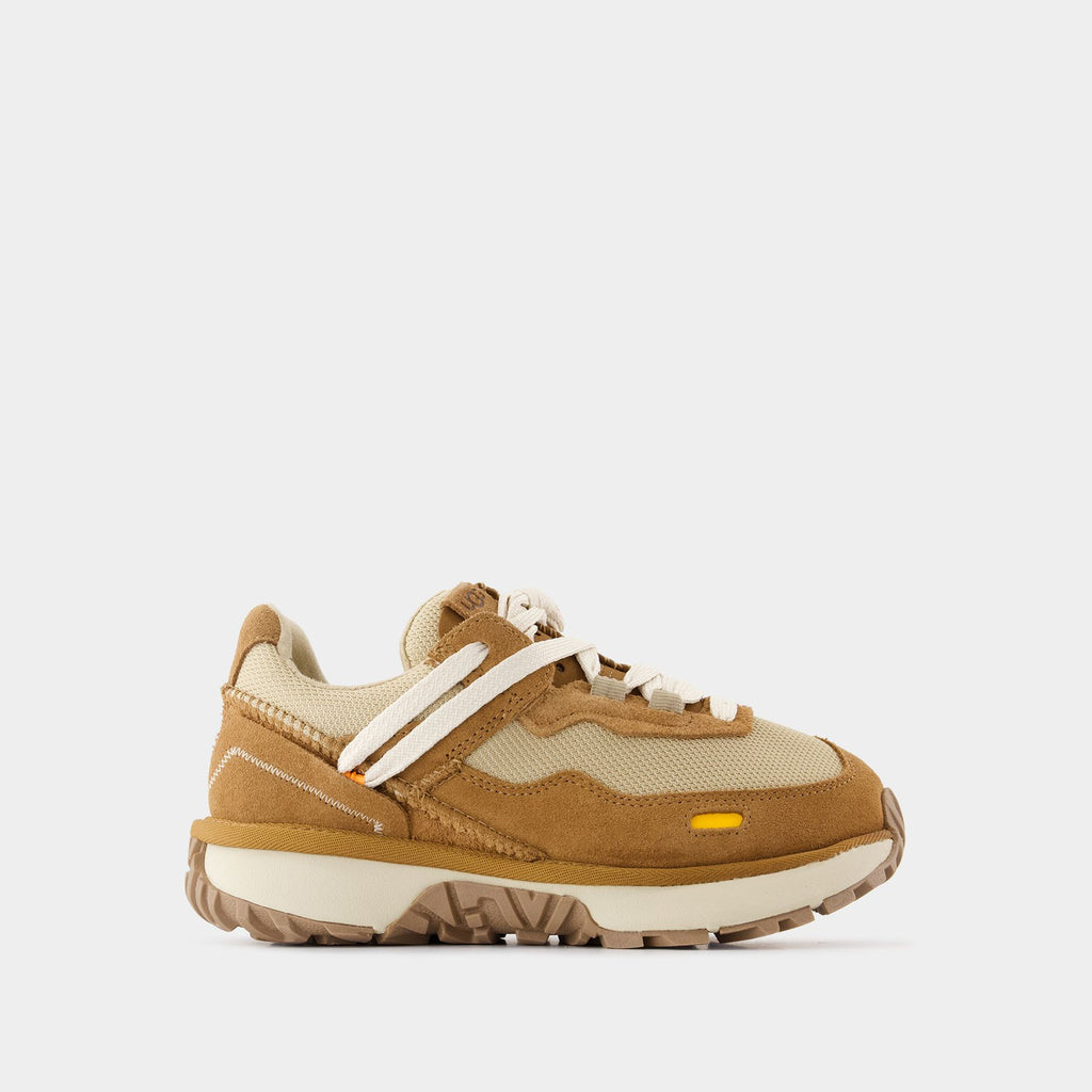スニーカー W Retrofi Low Sneakers - UGG - Leather - Brown W Retrofi Low Sneakers - UGG - Leather - Brown