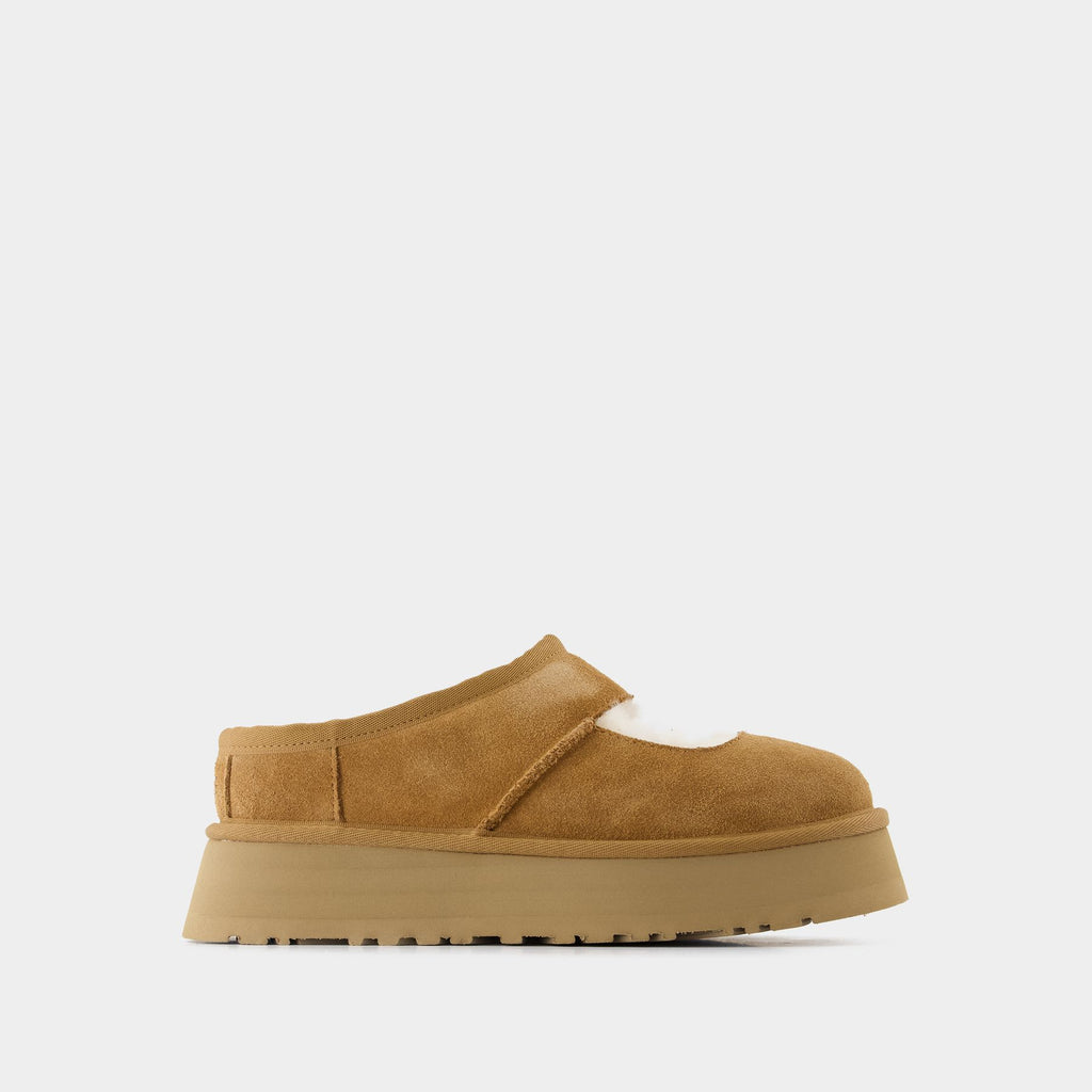 UGG W Classic Mary Jane ブラウン 7 W Bea Mary Jane Mules - UGG - Leather - Brown