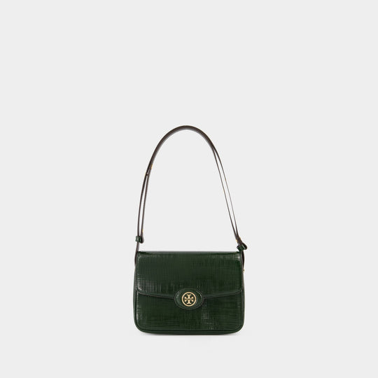 Robinson Convertible Shoulder Bag - Tory Burch - Leather  - Green