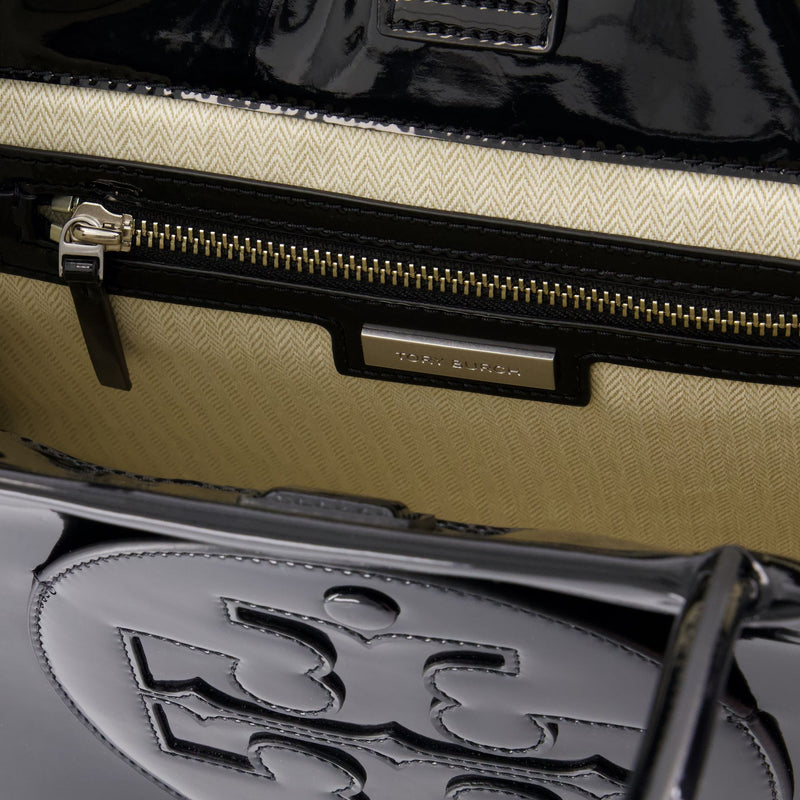 Ella Bio Small Shopper Bag - Tory Burch - Nylon - Black