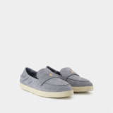 Ballet Sport Loafers - Tory Burch - Leather - Blue