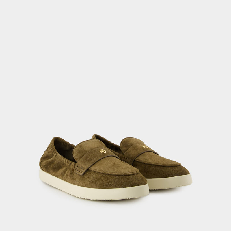 Ballet Sport Loafers - Tory Burch - Leather - Brown