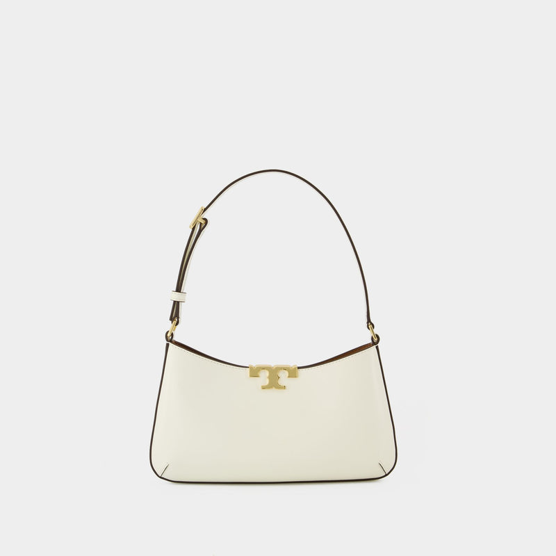 Eleanor Slim Shoulder Bag - Tory Burch - Leather - White
