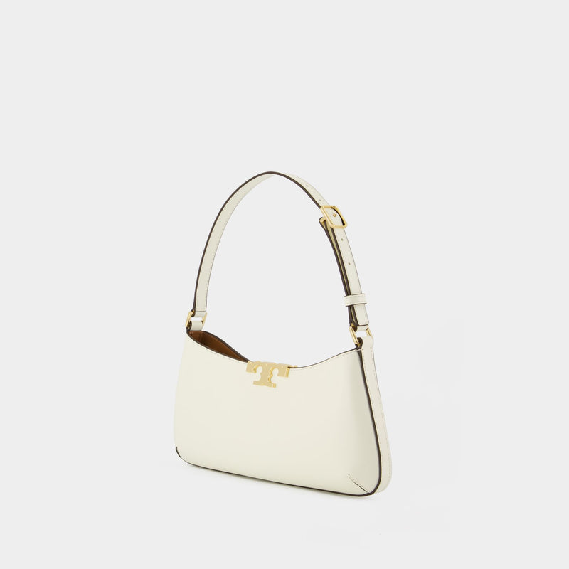 Eleanor Slim Shoulder Bag - Tory Burch - Leather - White