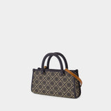 T-Monogram Small Purse - Tory Burch - Cotton - Blue