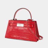 Petite Lee Radziwill Purse - Tory Burch - Leather - Red