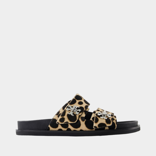 T-Lock Sport Sandals - Tory Burch - Leather - Printed