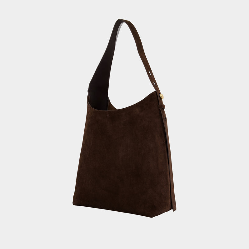 Romy Shoulder Bag - Tory Burch - Leather - Brown