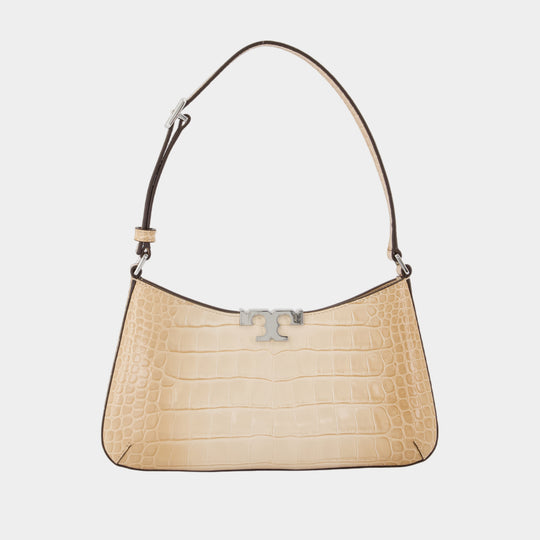 Eleanor Slim Crossbody - Tory Burch - Leather - Beige