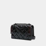 Fleming Degrade Small Convertible Shoulder Bag - Tory Burch - Leather - Brown