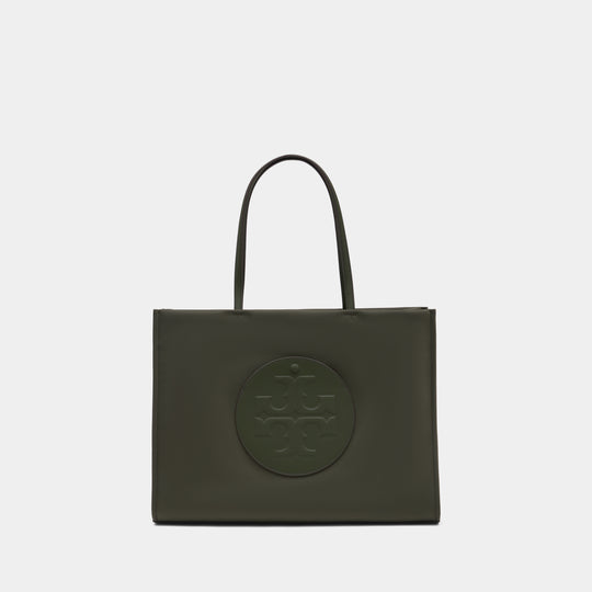 Ella Tote Shopper Bag - Tory Burch - Nylon - Green