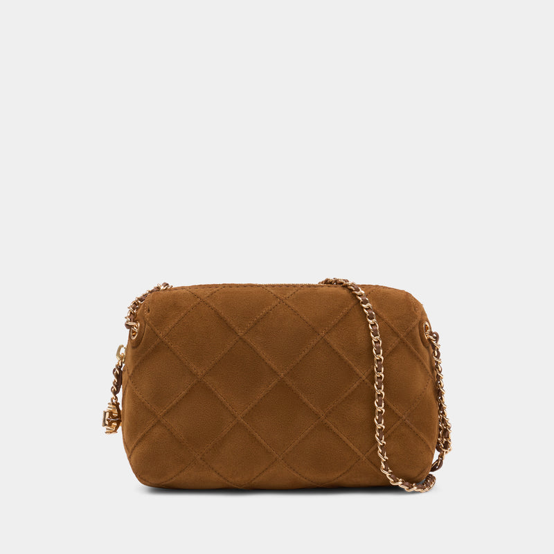 Fleming Crossbody - Tory Burch - Leather - Brown