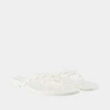 Gemini Link Jelly Sandals - Tory Burch - Synthetic - White